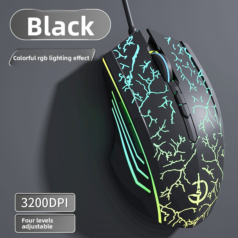 Customizable RGB Wired Gaming Mouse