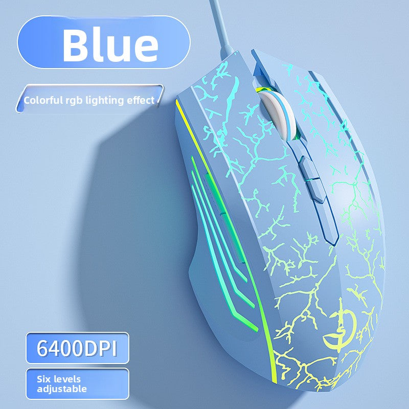 Customizable RGB Wired Gaming Mouse