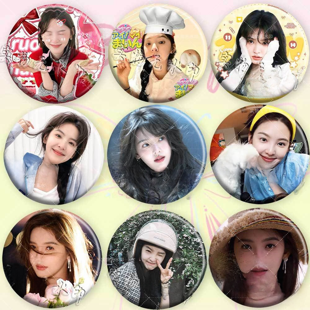 Customizable Round Brooch Pin Badge