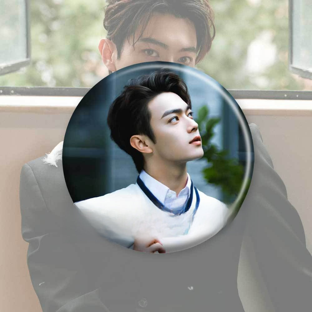 Customizable Star Brooch Badge