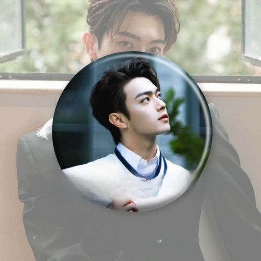 Customizable Star Brooch Badge