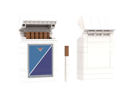 Customized cigarette boxes made of building blocks