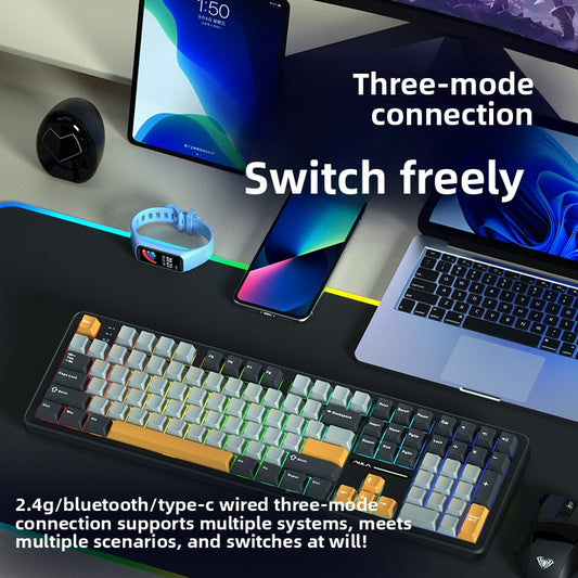 Customized Mechanical Keyboard Wireless Bluetooth