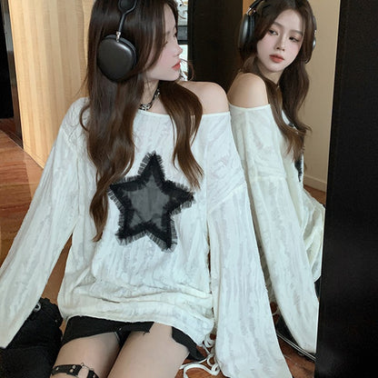 Cut-out drawstring top