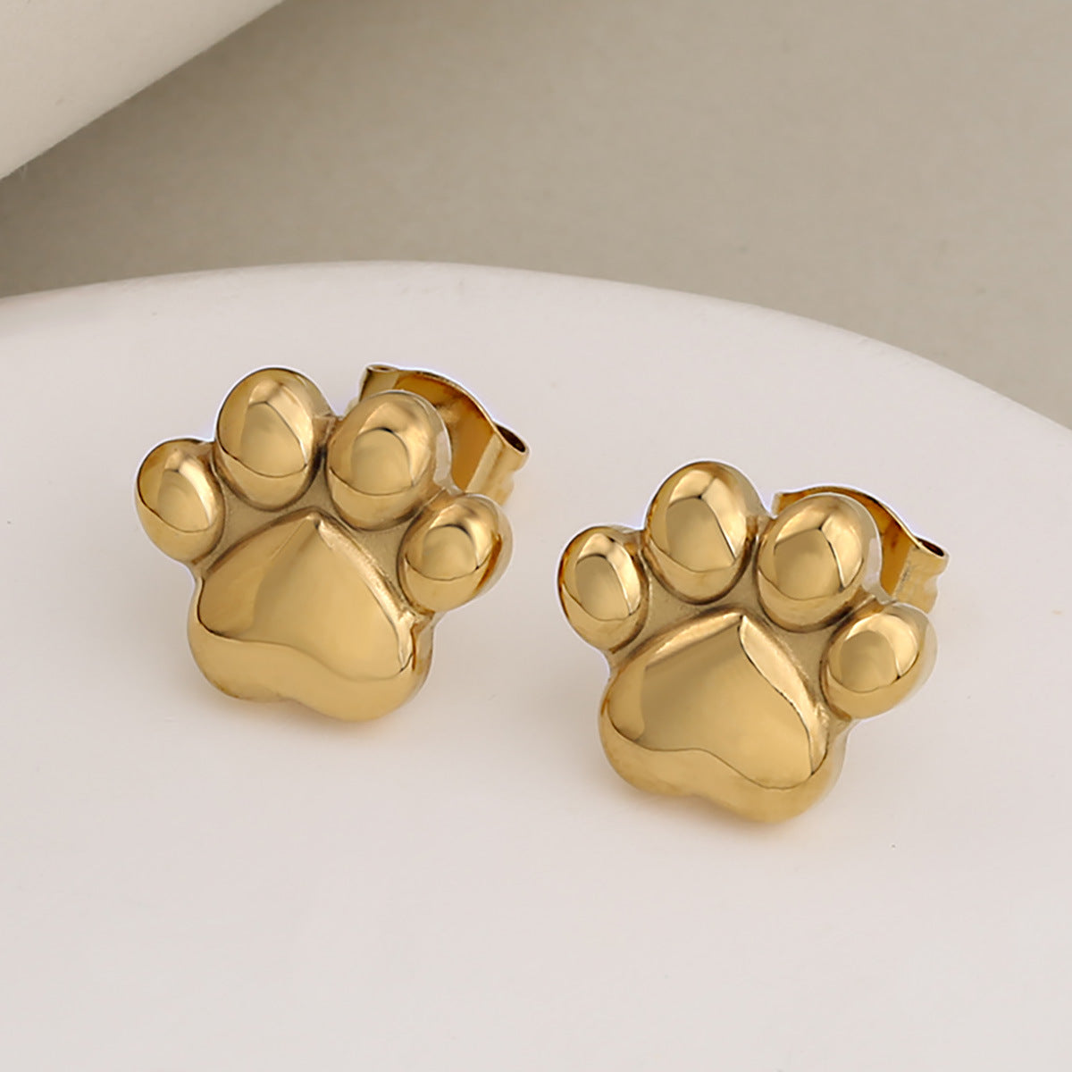 Cute Animal Stainless Steel Necklace Bracelet Earring