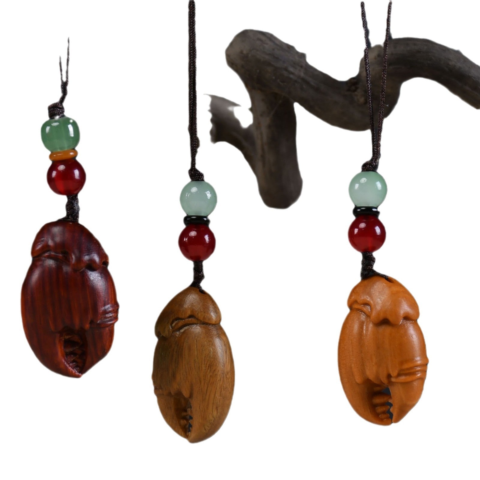 Cute Animal Wooden Phone Charm