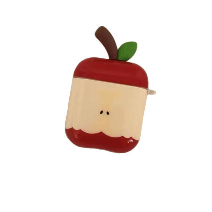 Cute Apple Design Silicone AirPods Case