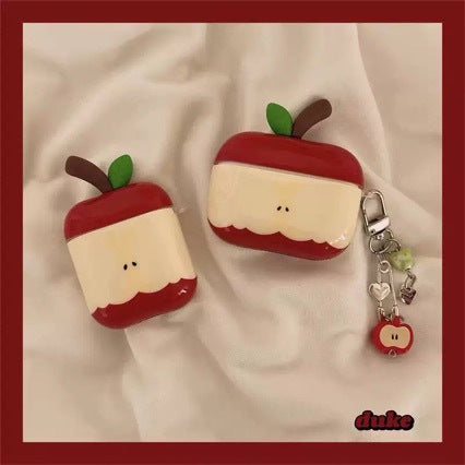 Cute Apple Design Silicone AirPods Case