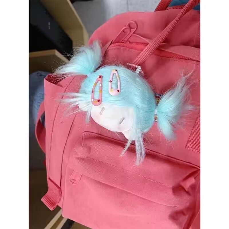 Cute balls head fried fur doll