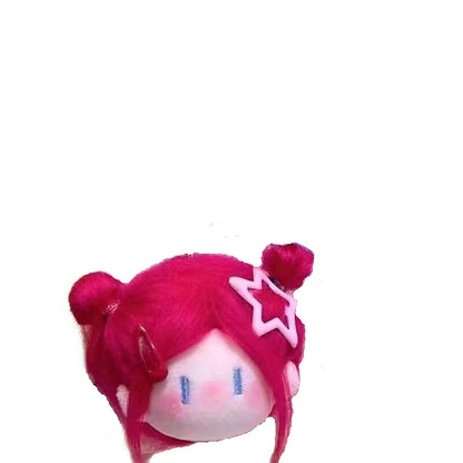 Cute balls head fried fur doll