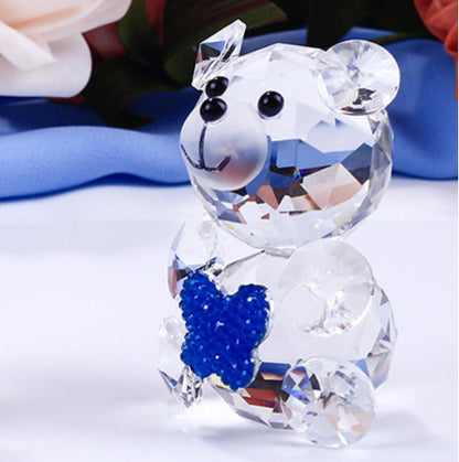 Cute bear decorative figurine