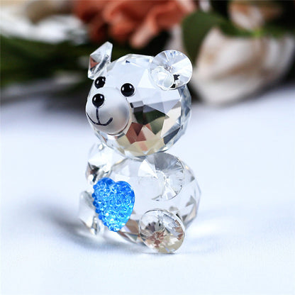 Cute bear decorative figurine