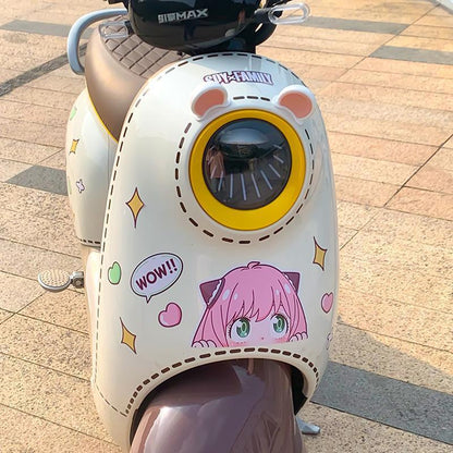 Cute Bear Ears Electric Vehicle Decal