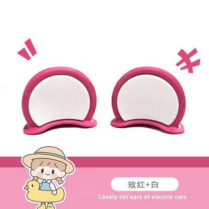 Cute Bear Ears Electric Vehicle Decal