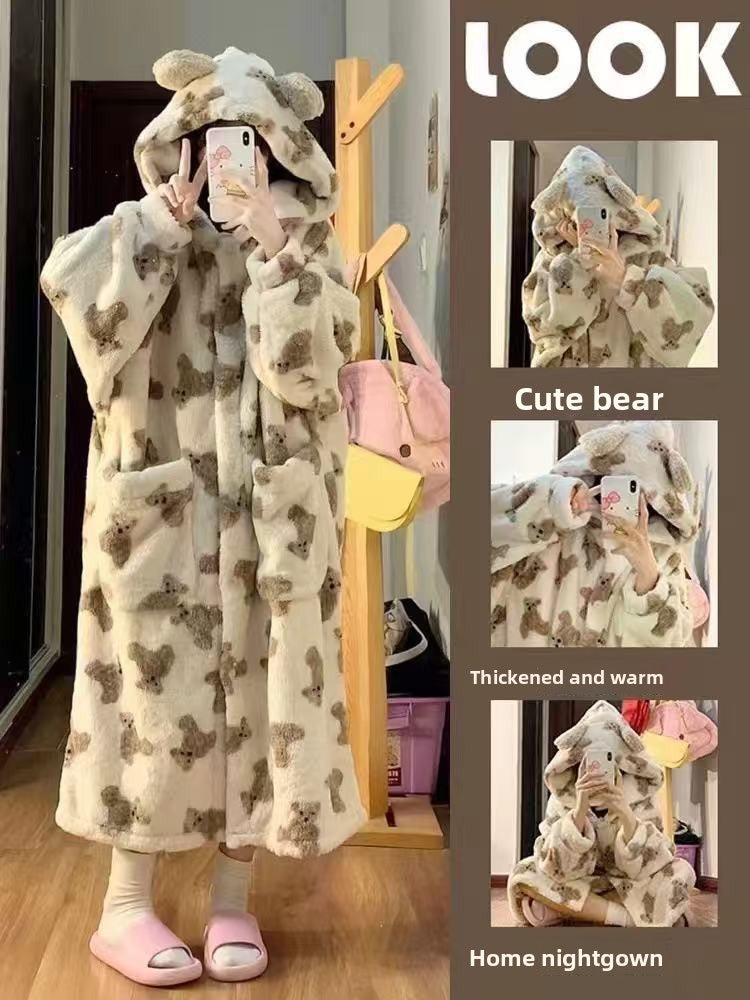 Cute Bear Pajama Set