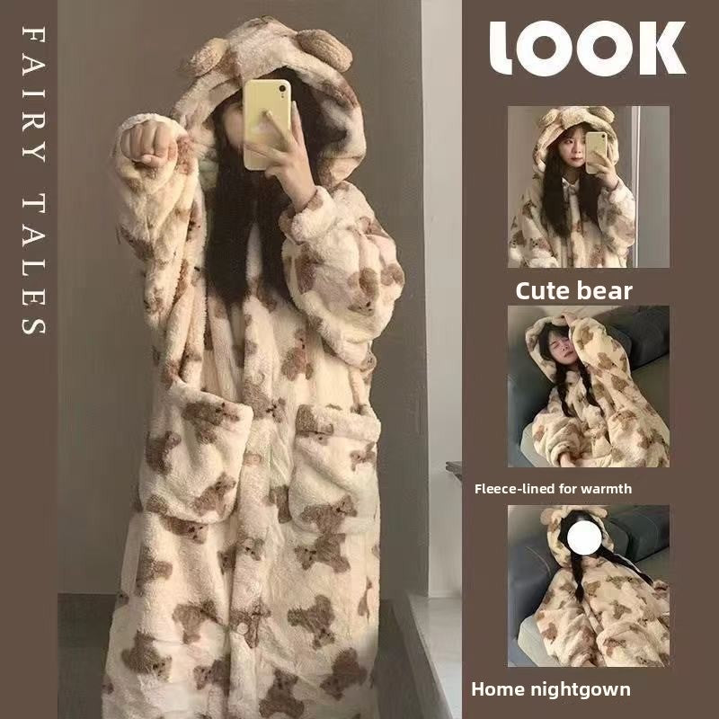 Cute Bear Pajama Set