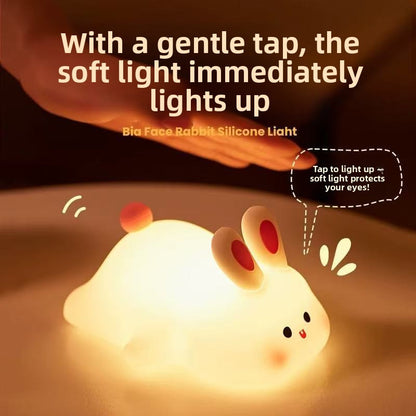Cute Big-Faced Rabbit Ambient Light