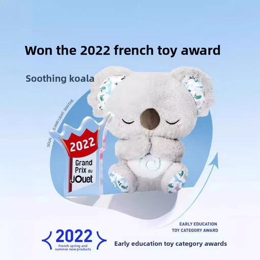 Cute Breathing Koala Plush Toy for Kids