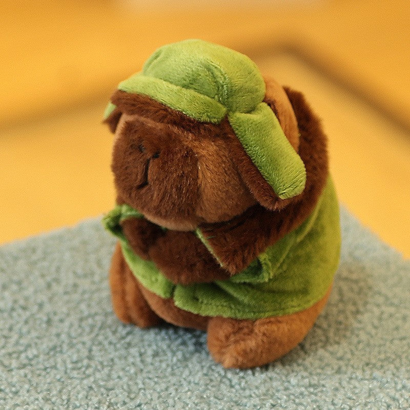 Cute Capybara Plush Toy Keychain