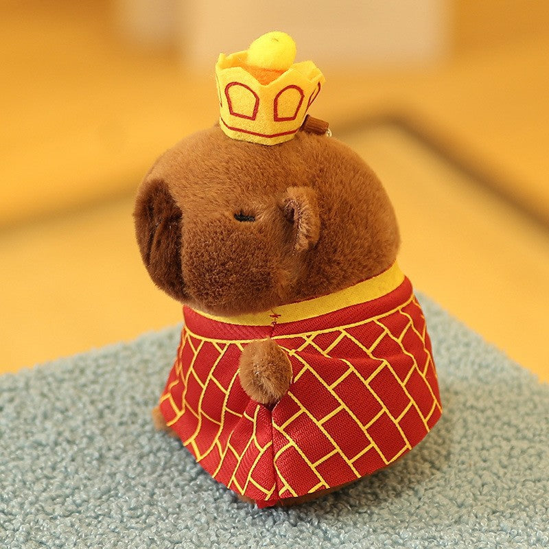 Cute Capybara Plush Toy Keychain
