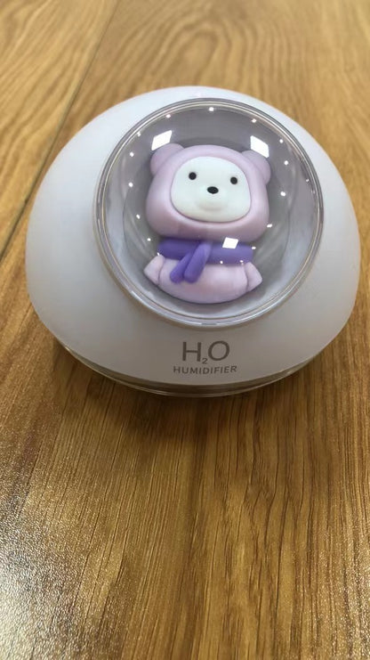 Cute Cartoon Aroma Humidifier with Night Light