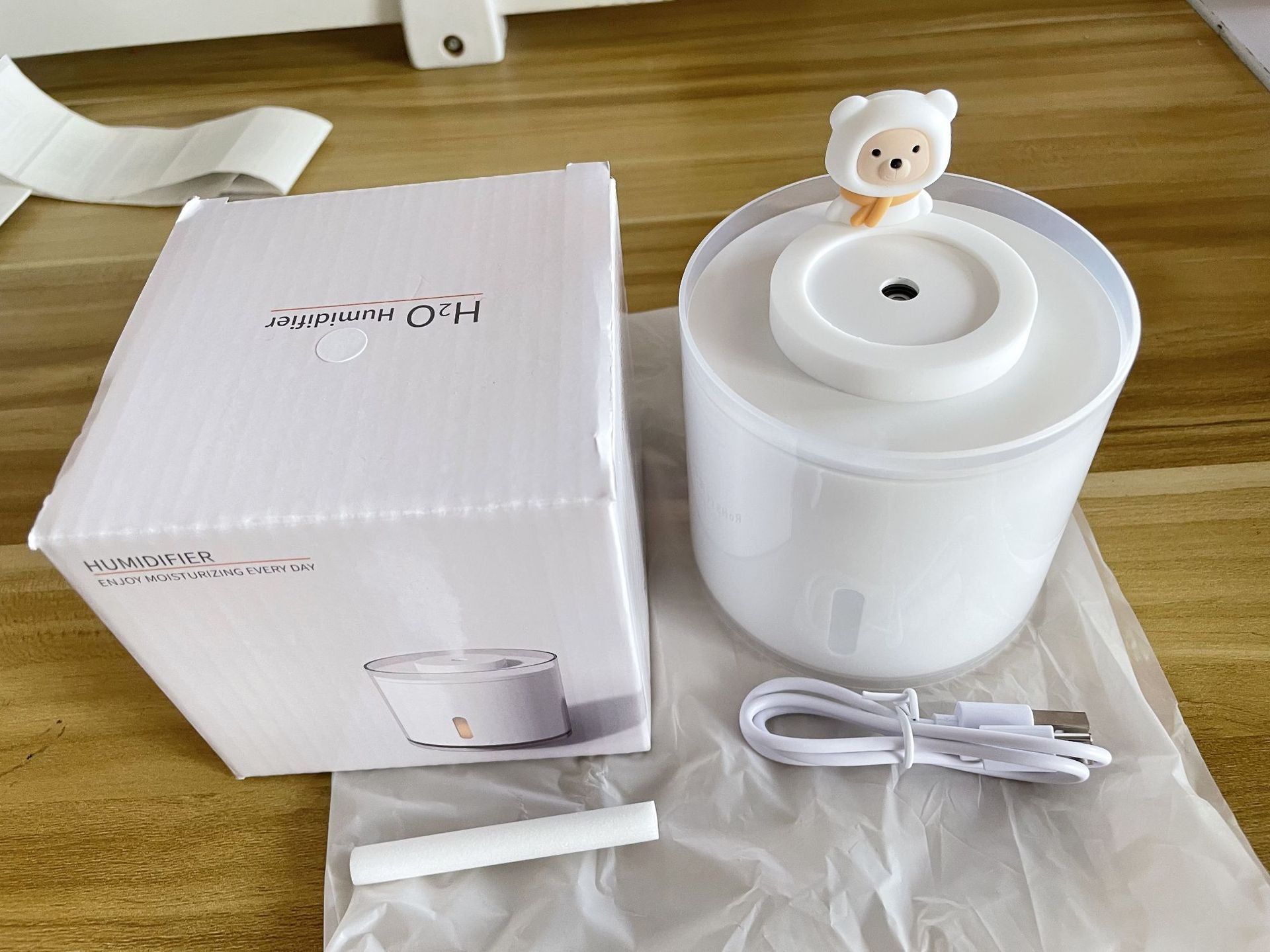 Cute Cartoon Aroma Humidifier with Night Light