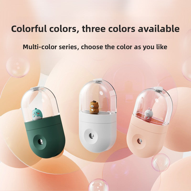 Cute Cartoon Car Humidifier with USB Power