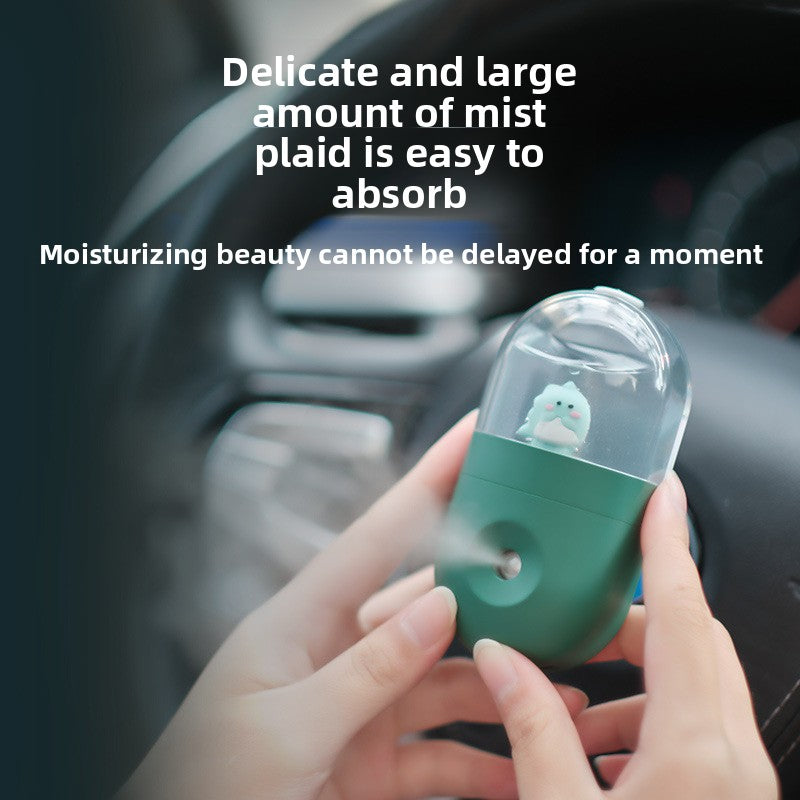 Cute Cartoon Car Humidifier with USB Power