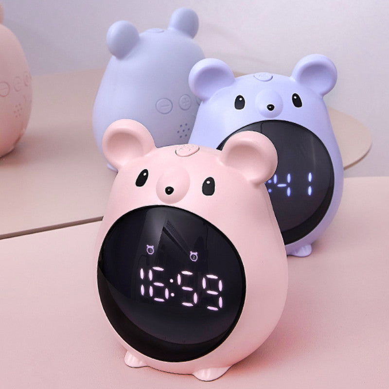 Cute Cartoon Elf Mouse Alarm Clock