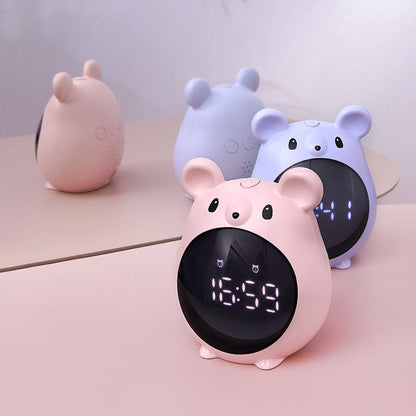 Cute Cartoon Elf Mouse Alarm Clock