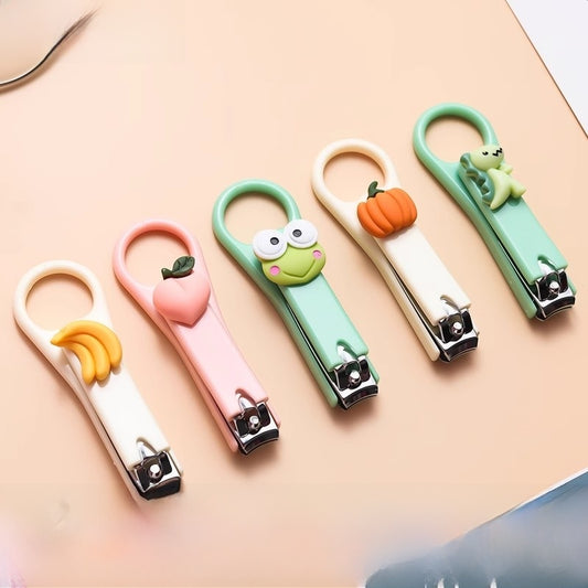 Cute Cartoon Girl Heart Nail Clipper