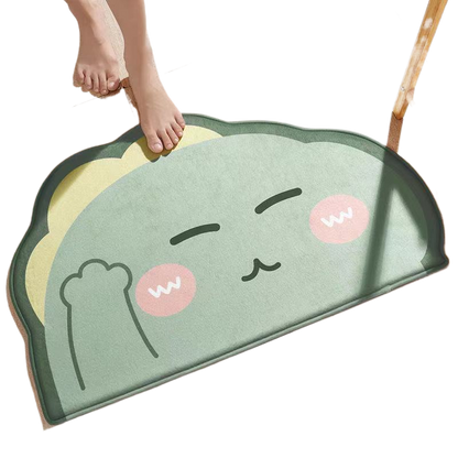 Cute Cartoon Non-Slip Absorbent Bathroom and Entryway Mat