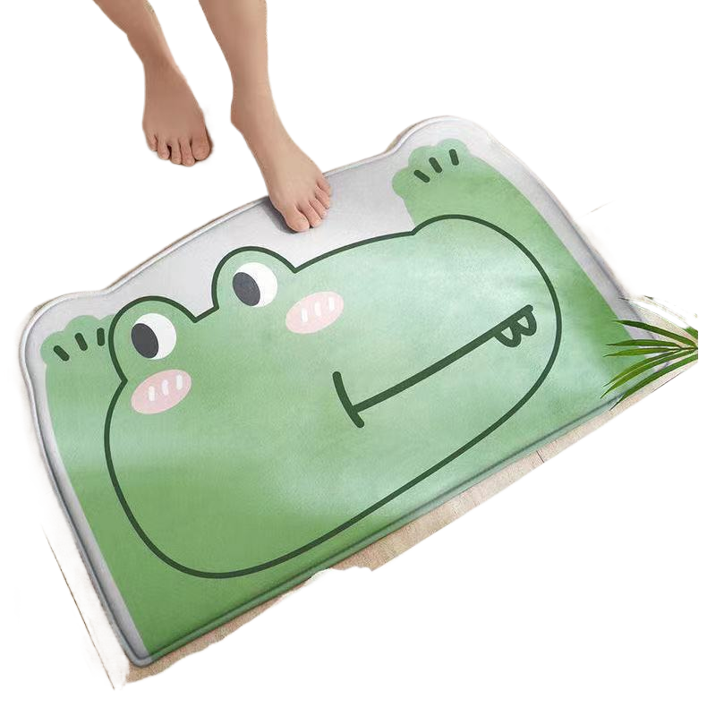 Cute Cartoon Non-Slip Absorbent Bathroom and Entryway Mat
