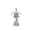 Cute Cartoon Puppy Pendant Necklace