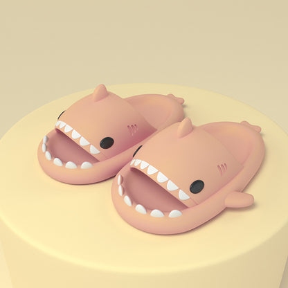 Cute cartoon shark slippers for home use