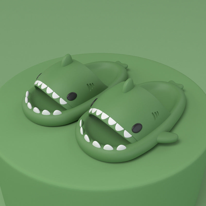 Cute cartoon shark slippers for home use