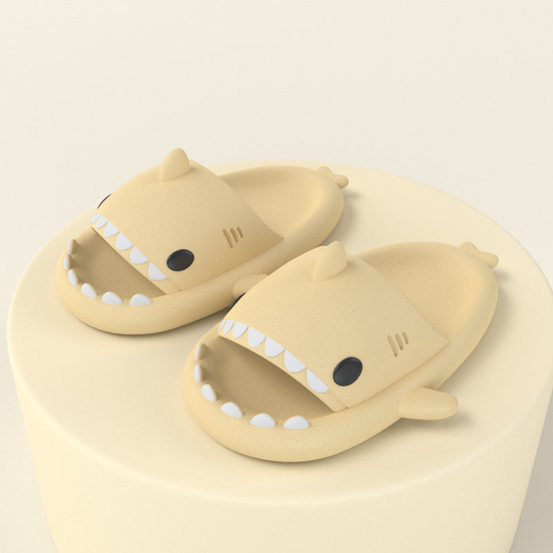 Cute cartoon shark slippers for home use