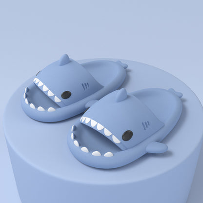 Cute cartoon shark slippers for home use