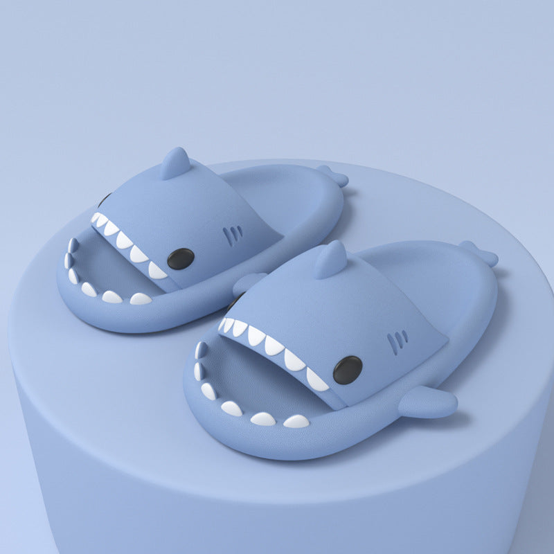 Cute cartoon shark slippers for home use