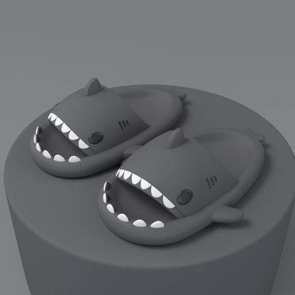 Cute cartoon shark slippers for home use
