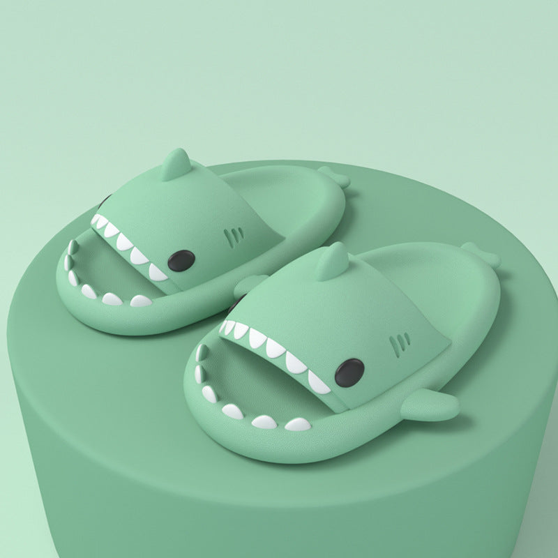 Cute cartoon shark slippers for home use