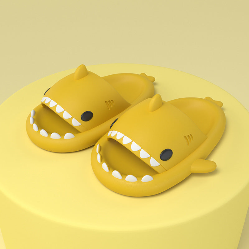 Cute cartoon shark slippers for home use