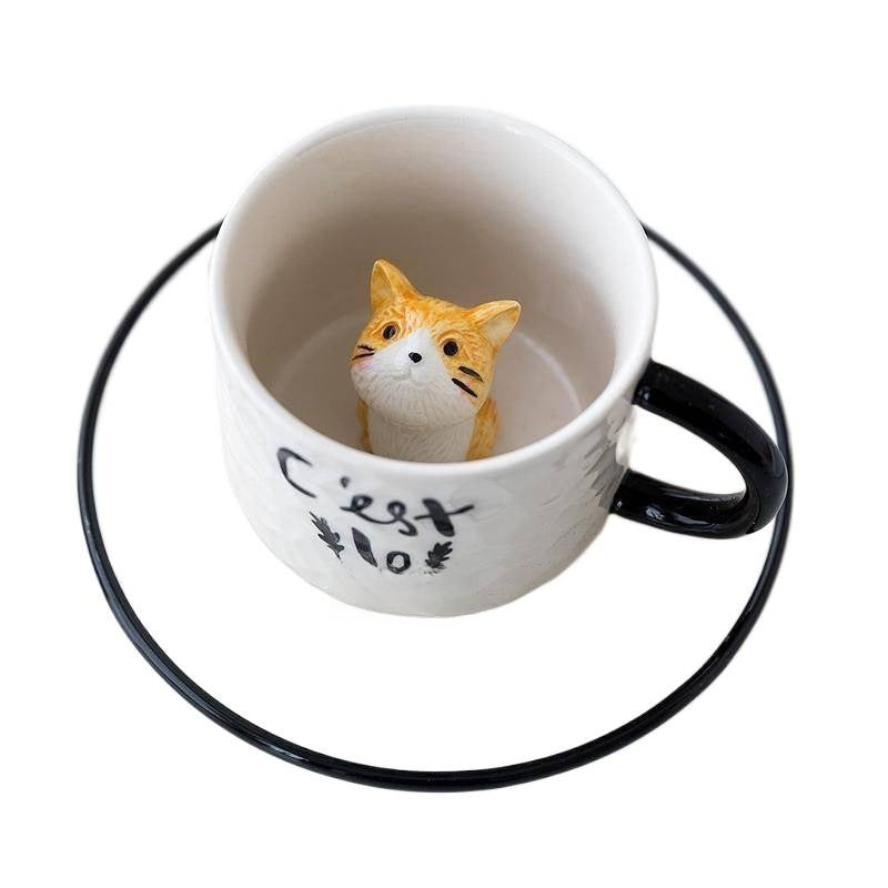 Cute Cat Ceramic Mug