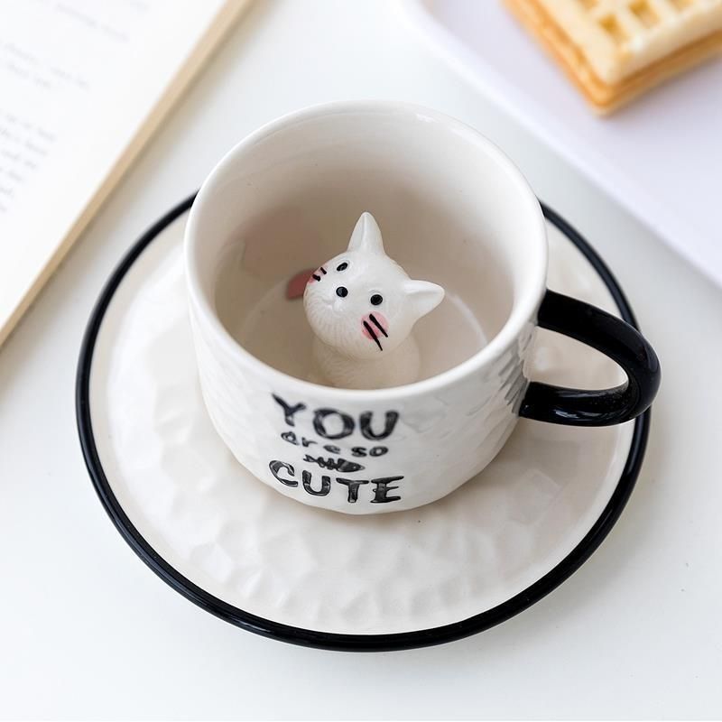 Cute Cat Ceramic Mug