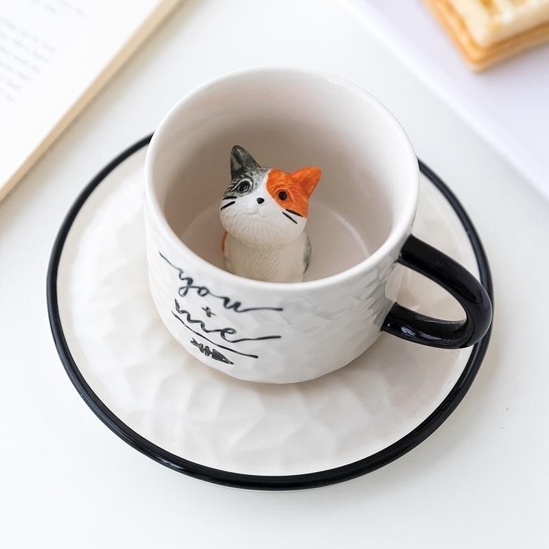 Cute Cat Ceramic Mug