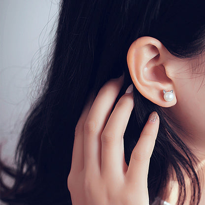 cute cat earrings