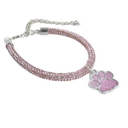 Cute cat paw chain cat and dog collar