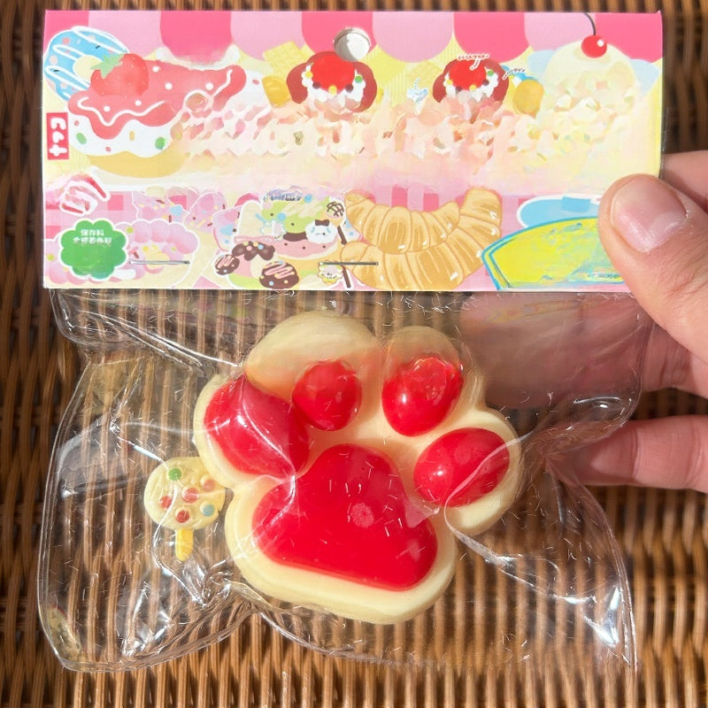 Cute Cat Paw Stress Relief Squeeze Toy