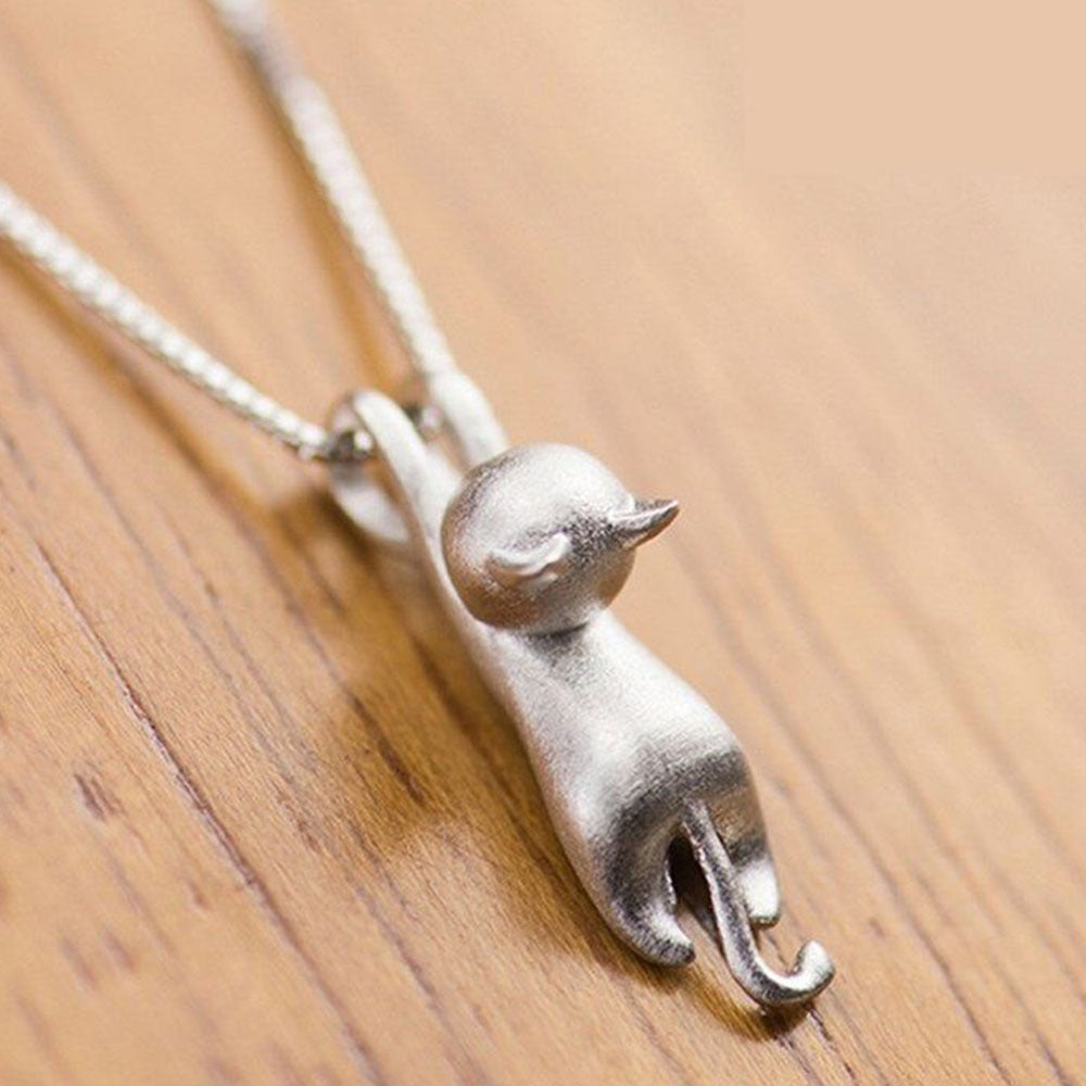 Cute Cat Pendant Necklace