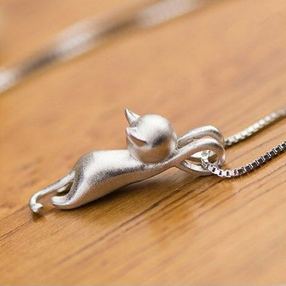 Cute Cat Pendant Necklace